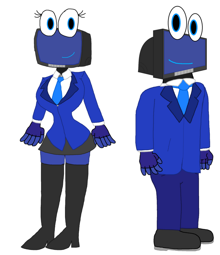 Left: Lady Corinne (genderswap of Sir Colin) | Right: Sir Colin